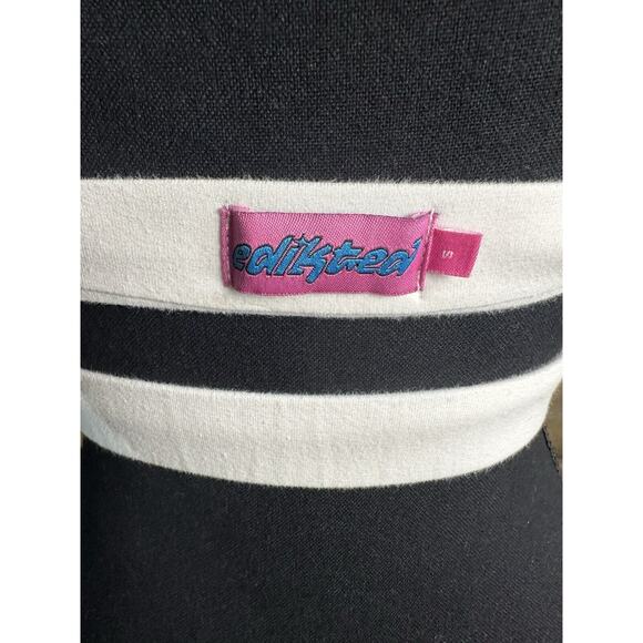 Edikted White Cady Strappy Cut Out Halter Top Size Small Summer Crop Tie Front - Picture 4 of 4